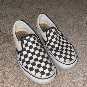 checkered vans